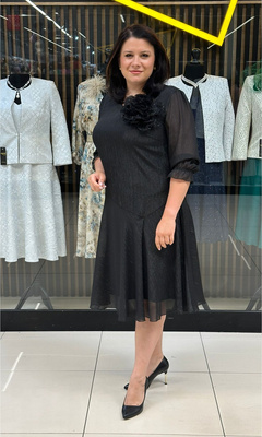 Mesh dress - 42-52  NEW