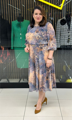 Mesh dress - 42-52 NEW