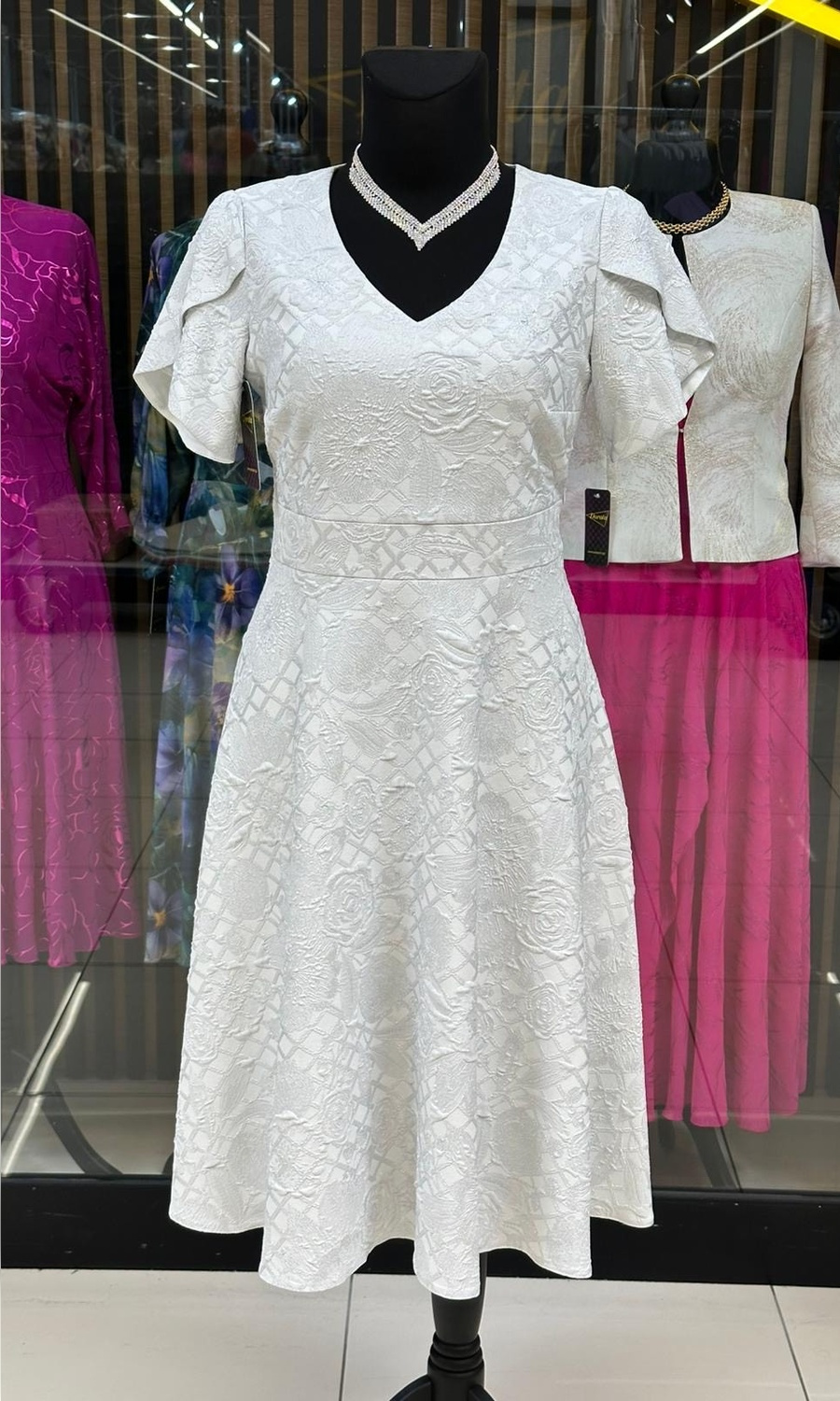 Mesh dress - 42-52  NEW